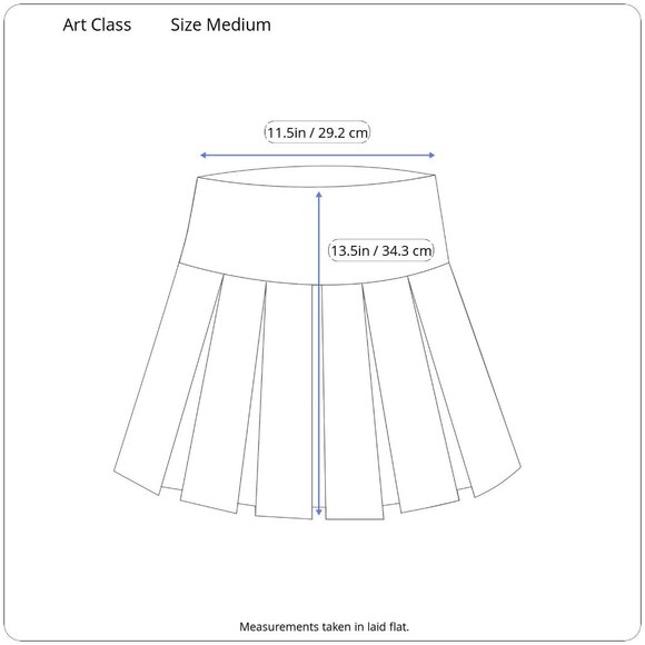 Art Class Junior Black Skater Skirt Skort With Built-In Short Size Medium - Picture 6 of 12